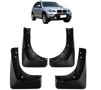 4 Pièces Voiture Bavettes pour BMW X5 E70/F15 2008-2018 with Pedals, ABS Garde-Boue Avant Et Arrière Étanches Roue Protection Accessoires