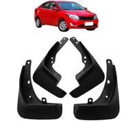 4 Pièces Voiture Bavettes pour Kia K2 Rio 2011-2014, ABS Garde-Boue Avant Et Arrière Étanches Roue Protection Accessoires