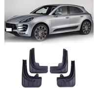 4 Pièces Voiture Bavettes pour Porsche Macan 2014-2023, Bavettes Garde-Boue Avant et Arrière/Protection Carrosserie Accessoires