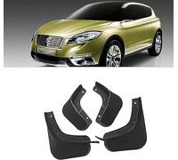 4 Pièces Voiture Bavettes pour Suzuki SX4 S-Cross 2014-2019, Bavettes Avant Et Arrière Voiture Mud Flaps Guard Splash Accessoires