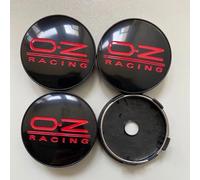 4 Pièces Voiture Cache-moyeux Cache Moyeu Compatible avec pour OZ 60mm Enjoliveur Capuchon Central,K-60mm