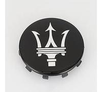 4 Pièces Voiture Cache Moyeux pour Maserati Gran Turismo Ghibli Quattroporte Coupe GT 60mm, Capuchons Centraux Moyeu Jante Capuchons Enjoliveur Bouchon Jante Centre Roue,D
