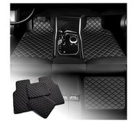 4 PièCes Voiture Cuir Tapis De Sol pour Kia Sorento 2002-2006, Mesure ImperméAble Tapis Protection AntidéRapant Moquettes Avant ArrièRe,A