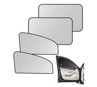 4 Pièces Voiture de Protection Solaire, pour Ford Puma MK2 / Kuga 3 / Focus MK4 / Fiesta MK8 / Ecosport/Transit Rideaux Pare Soleil avec Aimants pou Vitres Latérales de Voiture,C