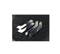 4 Pièces Voiture Porte Accoudoir Poignée Décorative Revêtement D'habillage Autocollant Intérieur Pour VW Pour POLO 2011-2017 Auto Accessoires(Black)