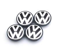 4 pièces VW 65mm Center De Roue Cap Logo Hub Couverture Badge Emblème pour VW Jetta MK5 Golf Passat CC Tiguan#3B7601171