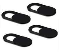 [4 Pièces] Webcam Cover, Cache Camera Ultra-Mince Pour Tablettes, Ordinateur Portable, Pc, Smartphone - (Le Noir)[POP940137]