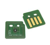 4 pièces WorkCentre7125 WorkCentre7120 Puce de Toner, Compatible for Xerox, WorkCentre 7120 7125 7220 7225 006R01457 006R01461 Cartouches(4X Cyan 006R01456)