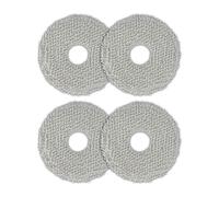 (4 pièces) X20+ Serpillères de rechange pour aspirateur robot Xiaomi X20+/ X20 Plus/ 1S/ S20 plus/ S20+/ X10+/ X20 pro, lingettes de rechange lavables, kit d'accessoires pour serpillères