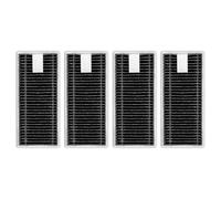 (4 Pièces) X9 Pro Omni HEPA Filtres Compatible avec ECOVACS DEEBOT X9 Pro Omni/ T80 Omni/ X8 Pro Omni/ X8 Omni Robot Aspirateur Filtres, Pièces de Rechange Accessoires HEPA Filtres