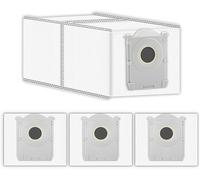 (4 Pièces) X9 Pro Omni Sacs À Poussière Compatibles Avec Ecovacs Deebot X9 Pro Omni/ T80 Omni/ X8 Pro Omni/ T50 Pro Omni/ T50 Pro Omni/ T30C Omni, Kit D'Accessoires, Sacs À Poussière Remplacement