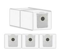 (4 Pièces) X9 Pro Omni Sacs à Poussière Compatibles Avec ECOVACS DEEBOT X9 Pro Omni/ T80 Omni/ X8 Pro Omni/ T50 Max Pro Omni/ T50 Pro Omni/ T30C Omni, Kit d'Accessoires, Sacs à Poussière Remplacement