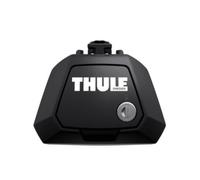 Thule 7104 Evo Raised Rail Feet One Size Black