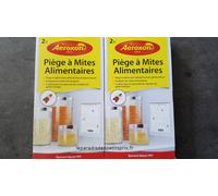 4 pièges collants pour mites alimentaires, pièges inodores, pièges à insectes