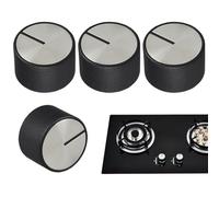 4 Piezas Botones de Cocina de Gas Perilla Cocina Mando Universal Cocina Gas Universales 6mm Botones Gas para las