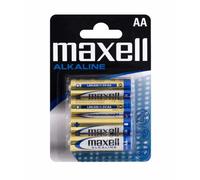 4 Piles AA LR6 Alcaline 1,5V MAXELL