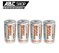 4 PILES BATTERIE RECHARGEABLE C R14 LR14 9500mAh Ni-MH ACCU