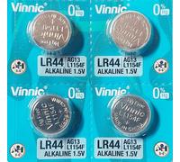 4 Piles Bouton LR44 (Bulk) V13GA AG13 L1154 A76 KA76 DLC 2015