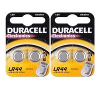 4 Piles bouton LR44 DURACELL V13GA AG13 L1154 A76
