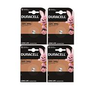 4 piles Duracell 389/390 SR1130 avec oxyde d'argent (4 ampoules de 1 batterie)