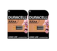 Duracell Pile alcaline AAAA LR8D425 1,5V – Lot de 2 pour stylets, dispositifs médicaux et phares
