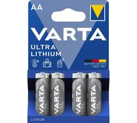 VARTA 4x AA Lithium Batterie à usage unique
