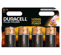 4 piles LR20 type D 1,5V - Duracell