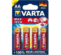 4 PILES MAX TECH LR6 - AA (Mignon) (4706) VARTA