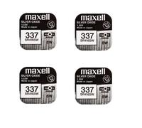 4 piles Maxell 337 SR416SW -
