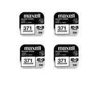 4 piles Maxell 371 SR920SW -