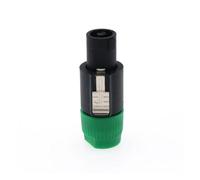 4 PIN Speaker Speakon Plug NL4FC Male Jack 4 Pole Speakon Connector Polo Cable Wire Stereo Jack Male(Green)