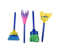 4 Pinceaux À Peinture En Éponge Pour Enfants, Jouets De Peinture, Graffiti, Cadeaux Créatifs Bricolage Jouets Pour Enfants