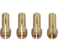 4 pinces de serrage pour Ø 0,3 - 3,2 mm Donau Elektronik 1508