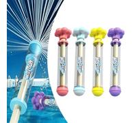 4 Pistolets à Eau pour Feux d'artifice, Pistolet à Eau CréAtif en Forme De Feu d'artifice Jouet,Pistolet à Eau Extractible,Jet d'eau comme Un Feu d'artifice, pour FêTes à La Piscine Et à La Plage (B)