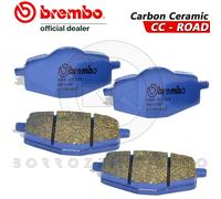 4 Plaquettes de Frein Avant BREMBO Carbone Ceramic Yamaha YFZ 350 T Banshee 1987