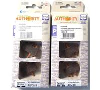 4 PLAQUETTES DE FREINS BRAKE AUTHORITY 4024B POUR PROMAX/HAYES HYDRAULIC NEUVES