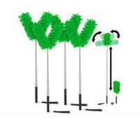 4 plumeaux télescopiques avec 2 têtes Sichler Haushaltsgeräte