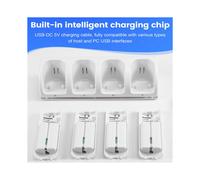 4 Port Charger Charging Stand Dock Station for Game Console Battery Powered Game Accessories Supplies