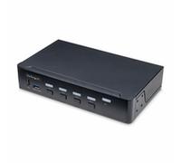 StarTech Switch KVM DisplayPort 4 ports – 4K moniteur unique, 6x USB, 1 utilisateur, TAA