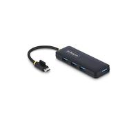 StarTech Hub USB-C 4 ports – USB-C vers 4x USB-A, 5 Gbit/s, alimenté par bus – Hub de voyage