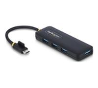 StarTech.com Hub USB-C 4 Ports, 5Gbps, USB-C vers 4X USB-A, Alimenté par Bus, Hub de Voyage, Splitter USB 3.0 Multiport