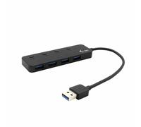 i-Tec USB 3.0 Metal HUB 4 Port with individual On/Off Switches - concentrateur (hub) - 4 ports