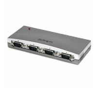 4 Port USB to RS232 Serial Adapter Hub