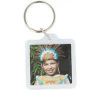 4 porte-clés photos 3 x 3 cm - Artemio Multicolore G
