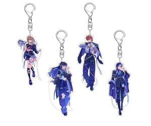 4 Porte Clés Project Sekais VividBadSquad Figurine Cosplay Accessoires Mignon Acrylique Keychain Merch