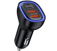 4 Ports 78W Chargeur Allume Cigare PD QC 3.0