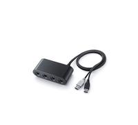 Manette GENERIQUE 4 ports Adaptateur Manette Gamecube Pour Wii U /PC USB/ Super Smash Bros/ Nintendo Switch Qumox