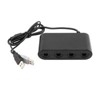 4 Ports Gamecube Controller Adaptateur Pour Nintendo Wii U