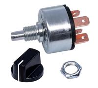 4 Position Selector Knob - Dustproof 3 Speed 16A 120VAC 12A 250VAC | Fan Heater Speed Select Knob for Industrial Control HVAC System Automation System Test Equipment