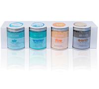 4 pots cristaux parfumés d'aromathérapie pour Spas